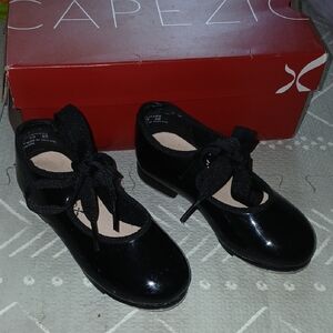 Capezio Black Patent Mary Jane Dress Shoes